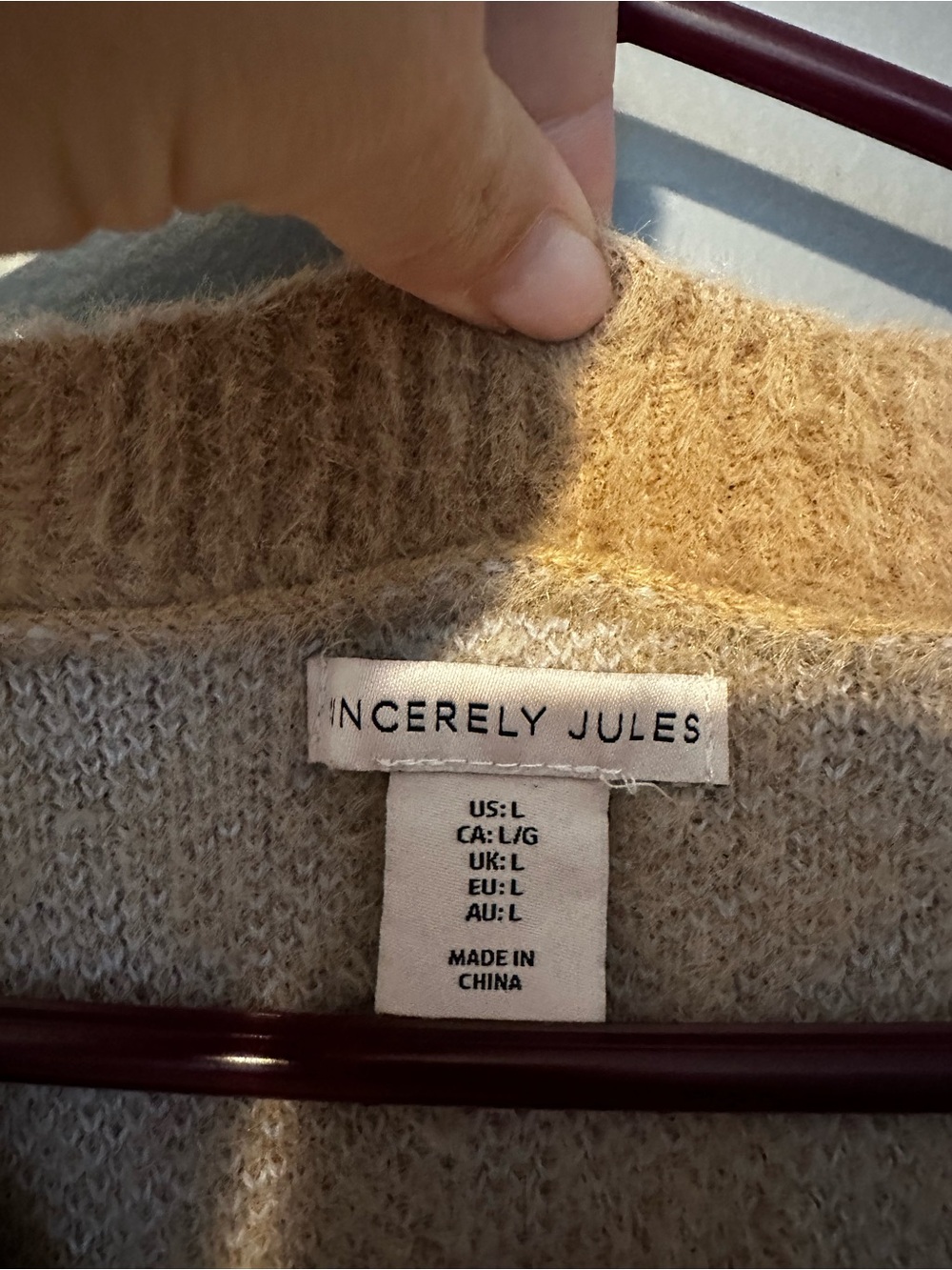 Sincerely Jules Argyle V-Neck Sweater Vest - Picture 2 of 4